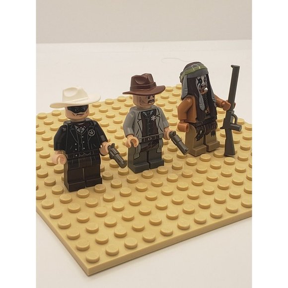 Lego Minifigure Lone Ranger Tonto Cowboy Sheriff Weapon Accessories C0498 - Picture 9 of 12